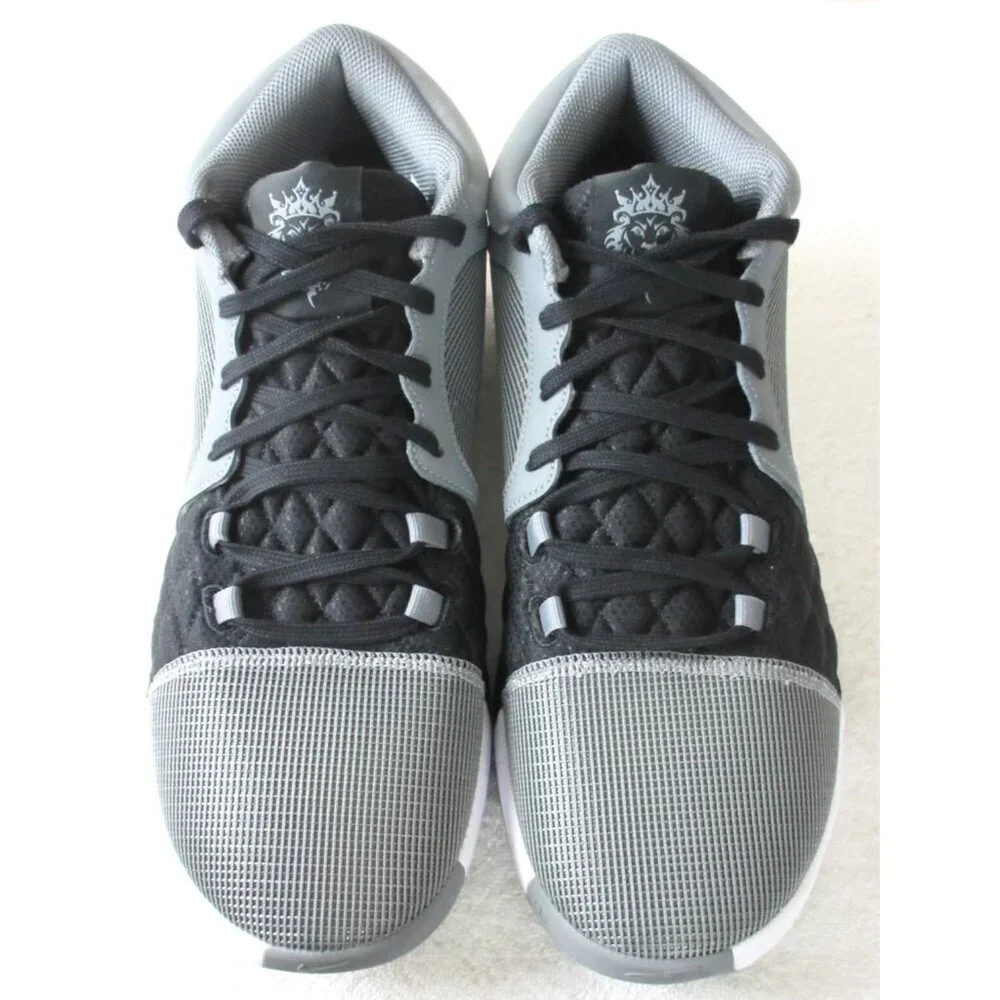 Nike Men's Lebron Witness VIII Basketball Shoes Cool Grey White Black Sizes NIB - Picture 3 of 5